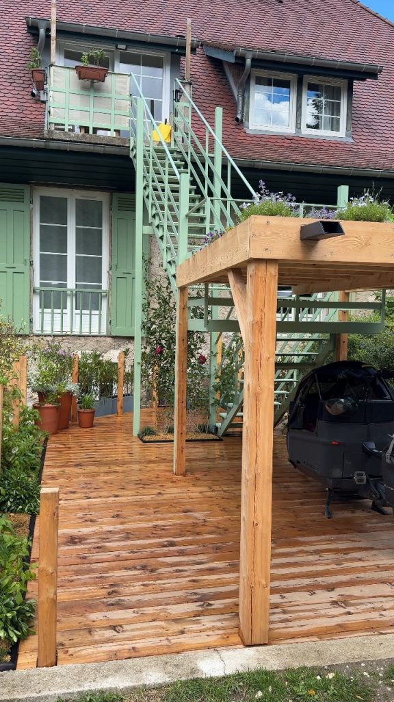 Vidéo : le jardin après la plantation à Sevrier (74)