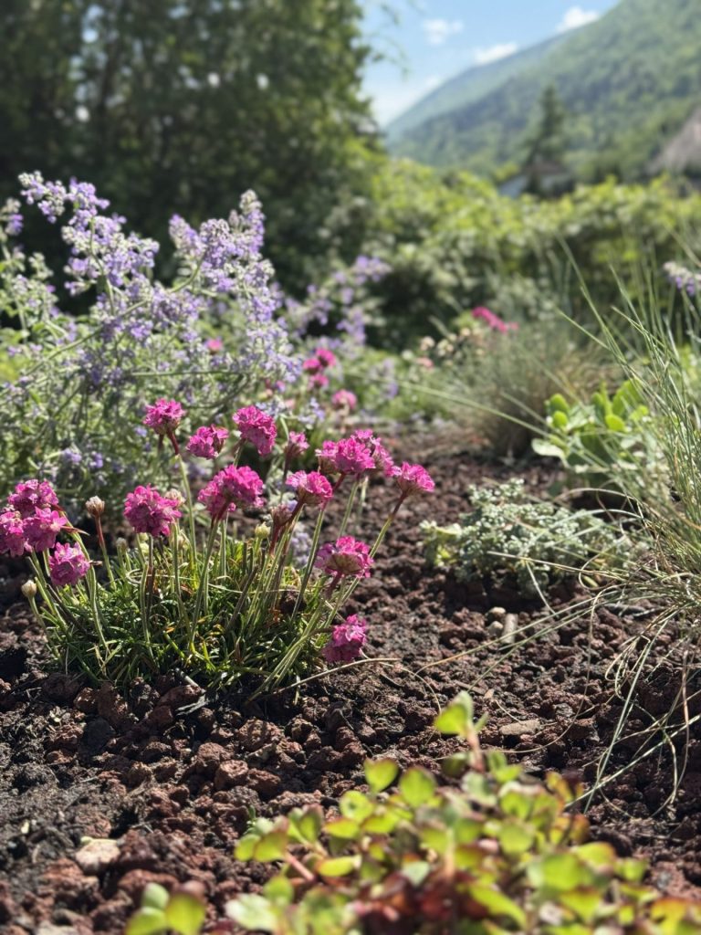 Fin de plantation de la toiture végétale à Sevrier
